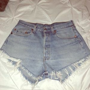 Levi's Shorts - Levi’s 501 denim shorts Levi's Shorts - Levi’s 501 denim shorts